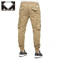 Alternative view of REELL - Pantalones Reflex Rib Cargo // Dark Sand