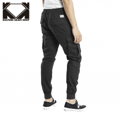 Alternative view of REELL - Pantalones Reflex Rib Cargo // Black
